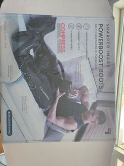POWERBOOST AIR COMPRESSION LEG MASSAGER BOOTS