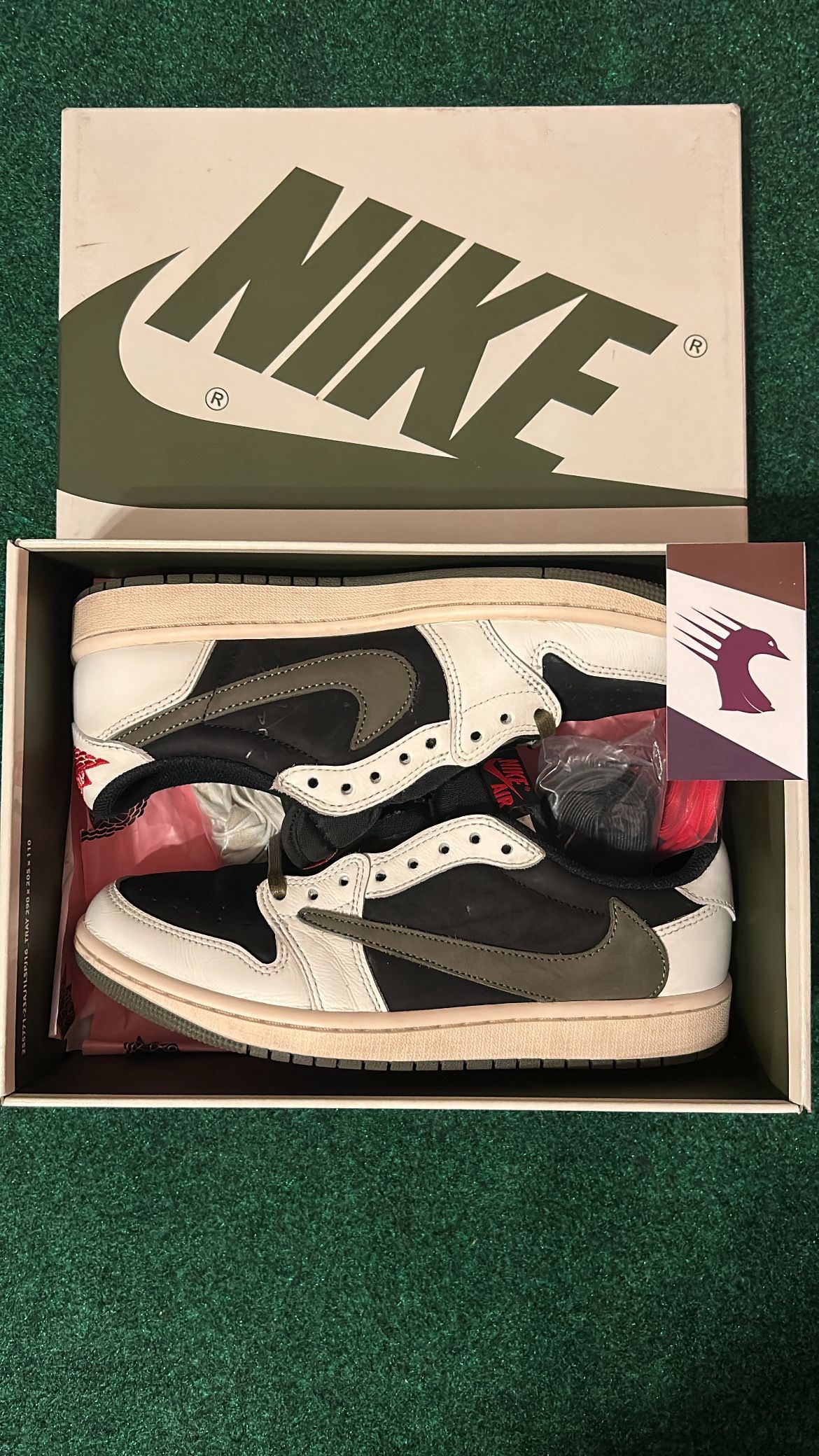 Travis Scott X Air Jordan 1 Retro Low OG SP 'Olive’