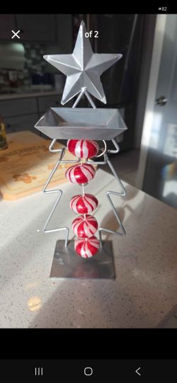 Metal Christmas Candle tree