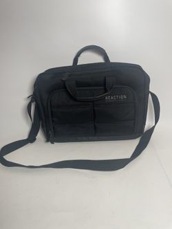 Kenneth Cole Messenger Bag Brief Case Black 
