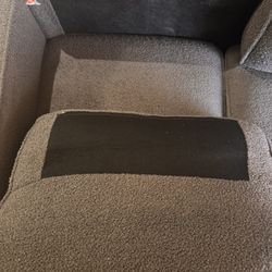 82” COZY FLEECE SOFA