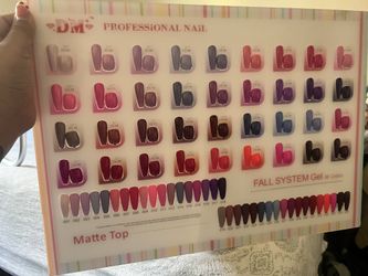 DM Gel Polish - Fall Collection Complete Set #01- #34 with Display