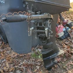 Evinrude Tracker 8hp Stick Steer Motor For Sale