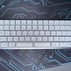 Z62 Mechanical Keyboard 60 Percent Cherry MX Red Aluminum LED