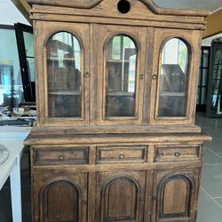 Antique Rustic Cabinets  
