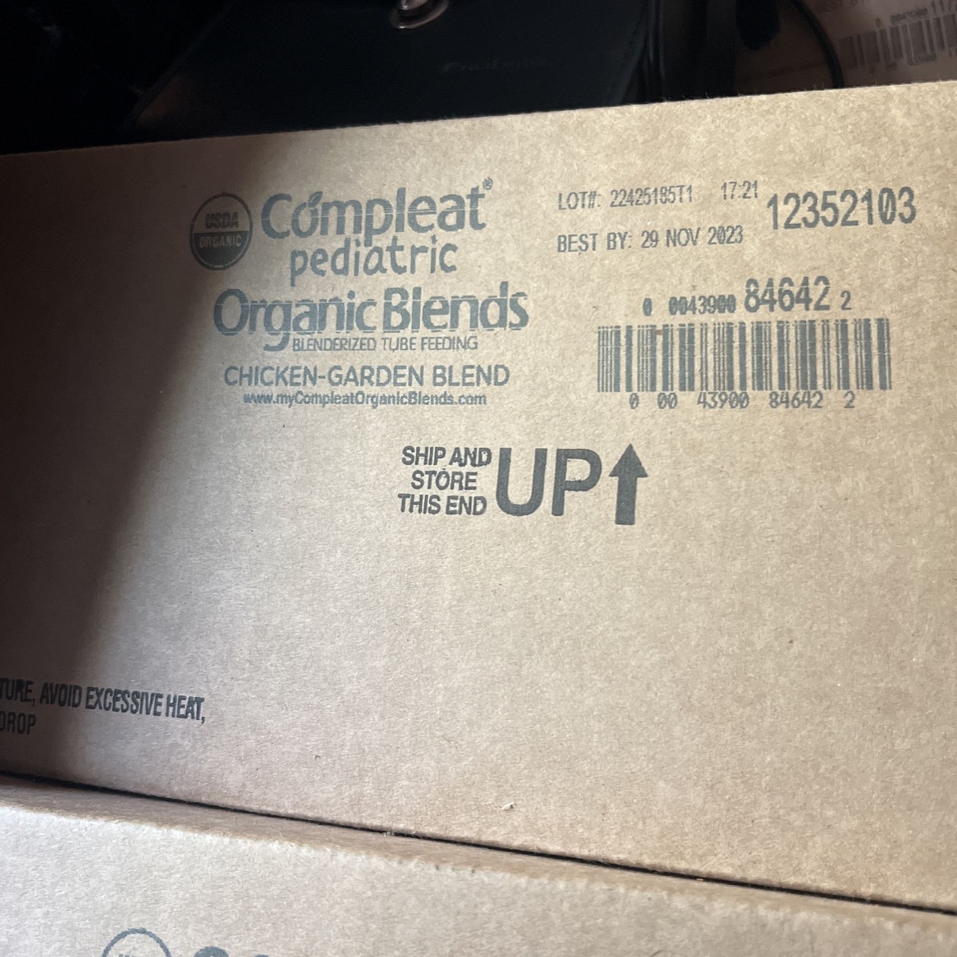Nestle Pediatric Organic Blends Chicken-Garden Blends