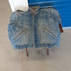 Early 1980s (L) Jordache Denim Jacket
