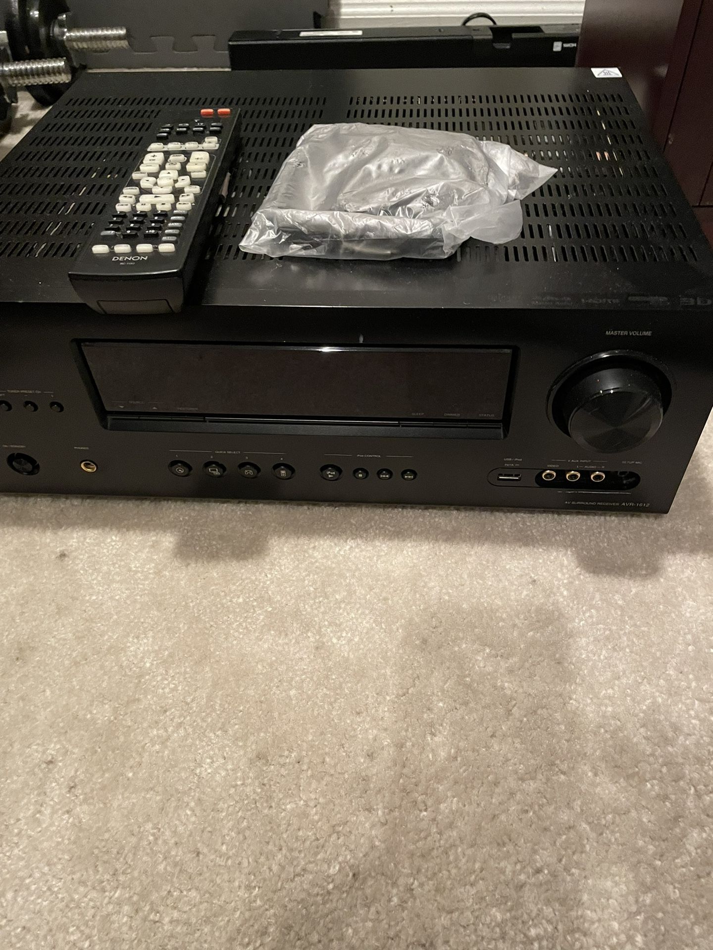 Denon Receiver With Remote! Hdmi!!