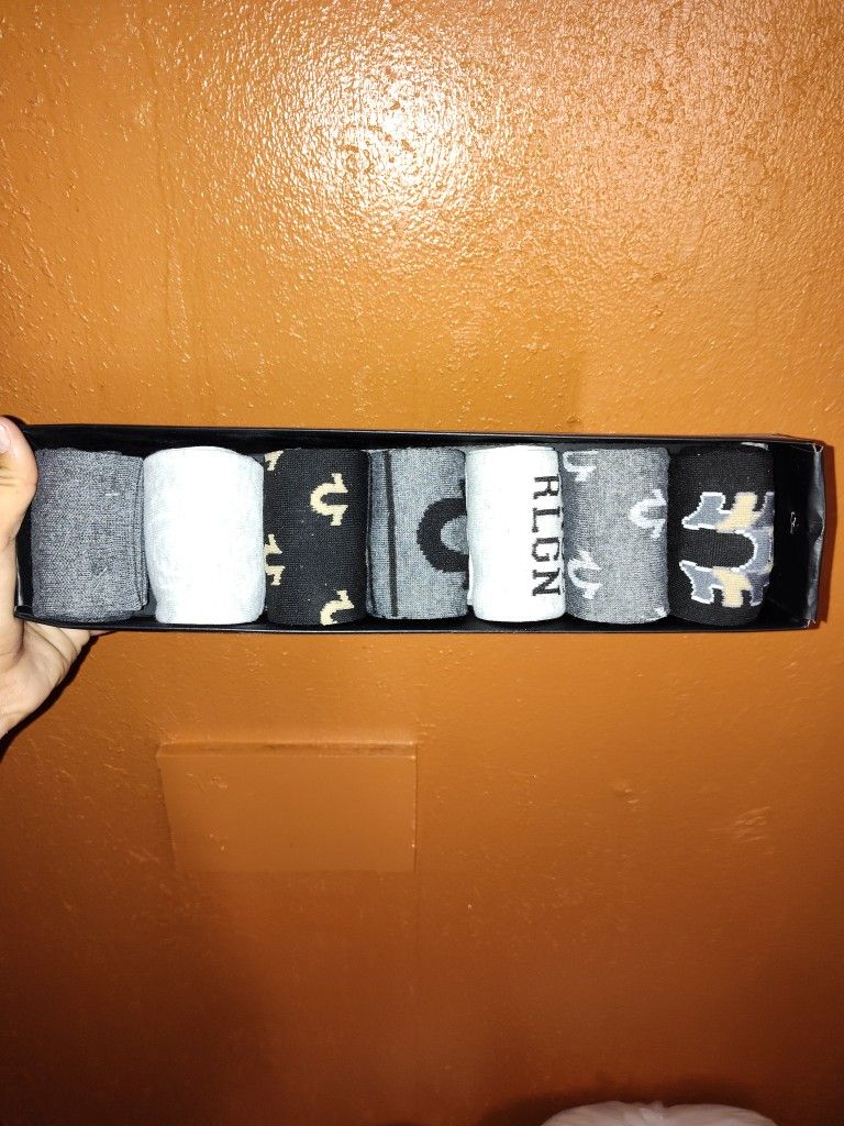 True Religion Socks 7pack