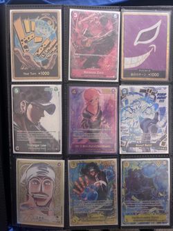 One Piece Trading Card Game Card Lot
