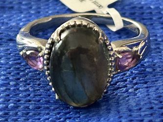 African Amethyst Ring