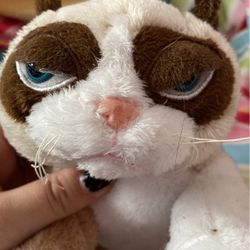 Grumpy Cat Stuffed Animal 
