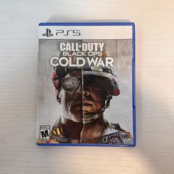 PS5 Call of Duty: Cold War