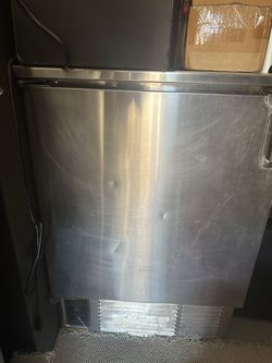Freezer commercial de barra para basos de cristal