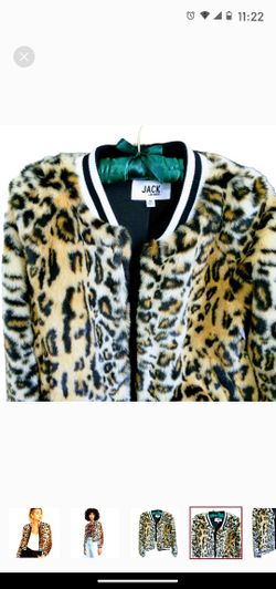 Jack by bb dakota hotsell leopard bomber