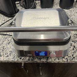 Electric Grill and Griddle - Cuisinart Five Griddle