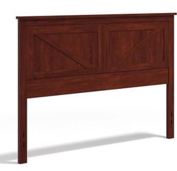 NEW Queen Wood Headboard – Dark Brown
