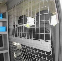 Wire mesh partition