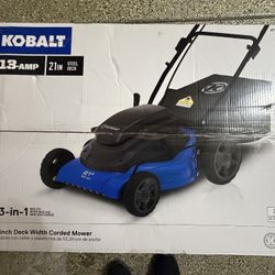 Kobalt 13-Amp 21-in Corded Lawn Mower