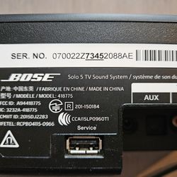 Bose 5 TV Sound System 