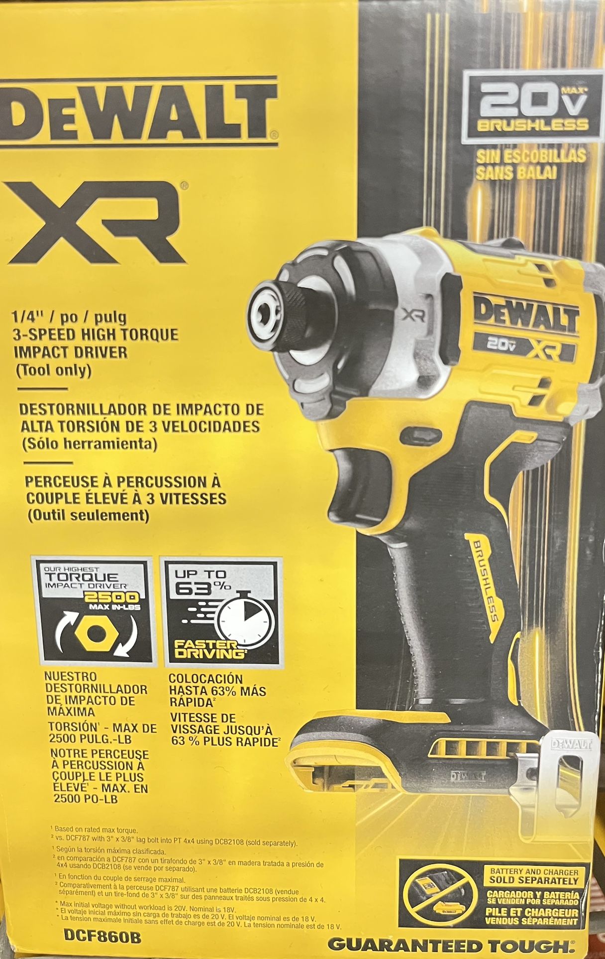 DeWalt XR impact 20v