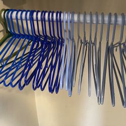 Assorted Plastic Hangers