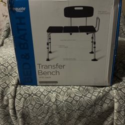 Transfer Bench With Back 