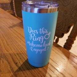 Fiance, Wedding, Engagement Tumbler