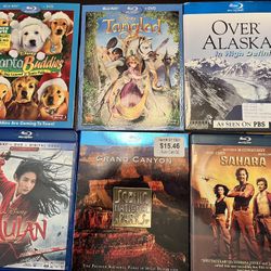 Blu Ray lot Sold As Complete