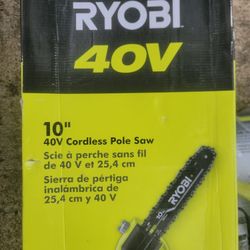 Ryobi Polesaw ..New... in Box Working very Well 10-inch