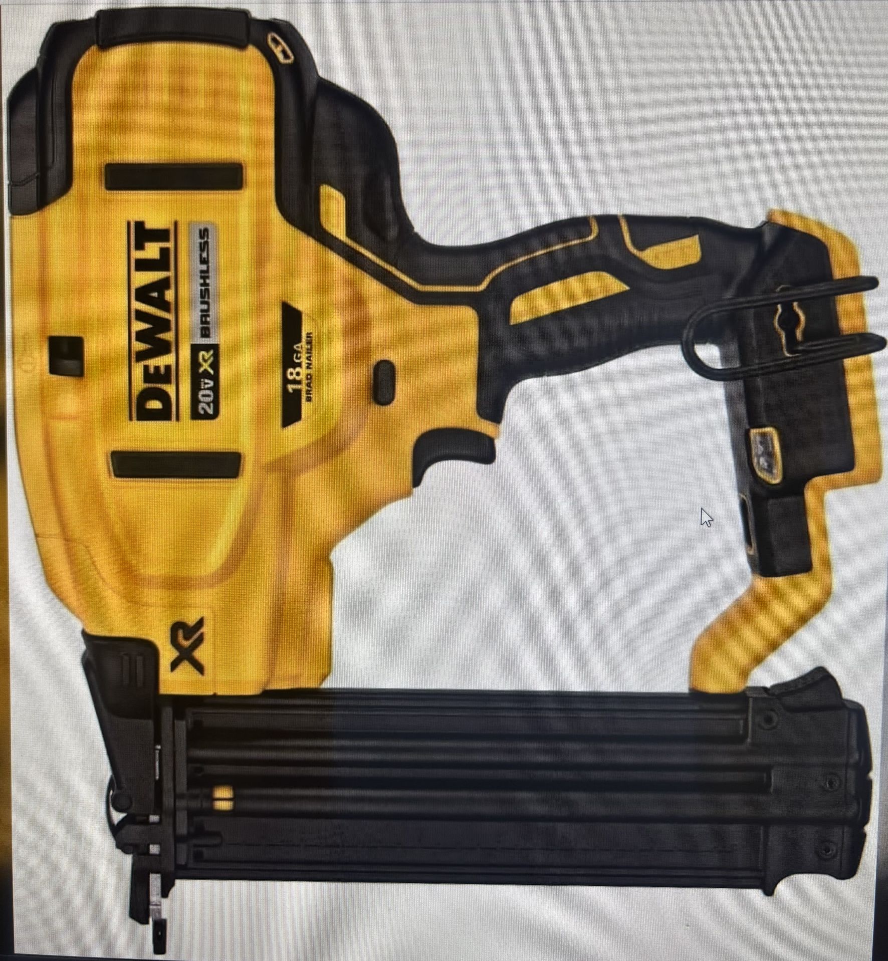 DeWalt DCN680B 20V MAX* XR 18 GA Cordless Brad Nailer (Tool Only)