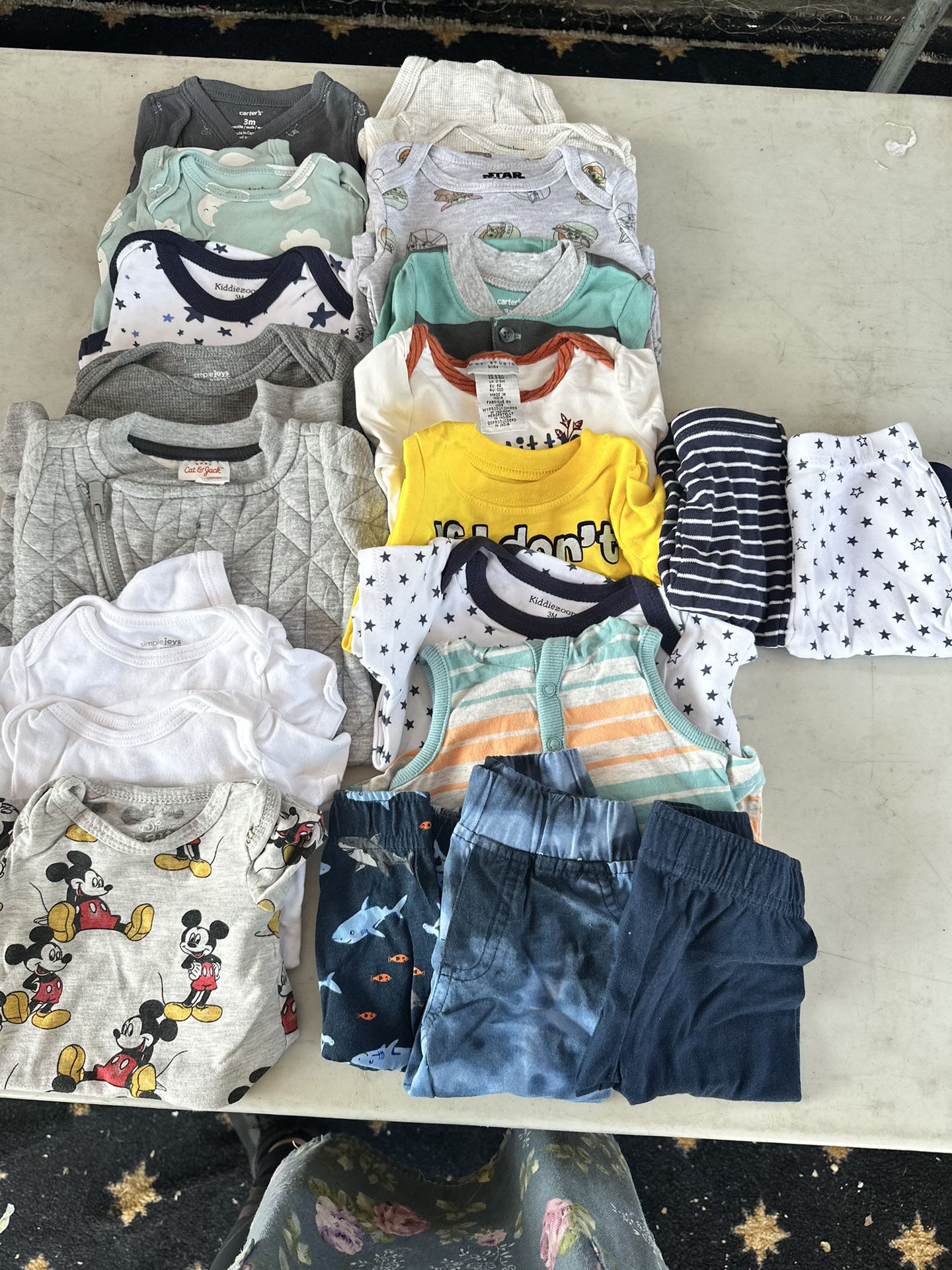 0 to 3m Baby Clothes 20 P All For 20$