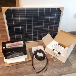 New Windy Nation Solar Panel Kit *UNTESTED AS IS*