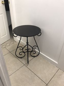Iron Side Table