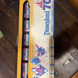 New Unopened Disneyland 70th Anniversary Monorail