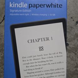 Amazon Kindle Paperwhite Signature Adition