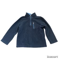 Sz 5/6  Boys Blue Pullover Sweatshirt L.L. Bean