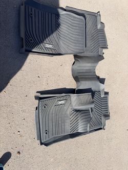 3W All Weather Floor Mats for Toyota Tundra CrewMax (2022–2026)
