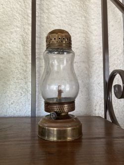 Antique Skaters Lantern
