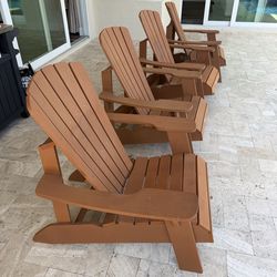 Adirondack Chairs (Set of 4) - LIFETIME Brand