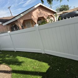 Vinyl Fence
