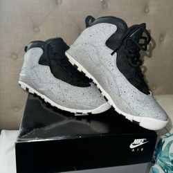 Jordans 10 Retro, Cement Grays