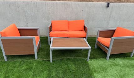 Patio table set