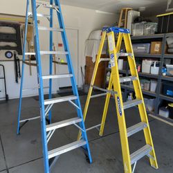 8 Foot And 6 Foot Ladder