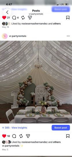 Balloons decorating