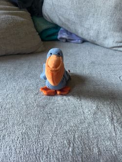 Ty Beanie Baby Scoop Pelican Plush Beanbag 1996 Vintage Retired