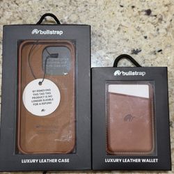 iPhone 15 Pro Leather Case and Wallet