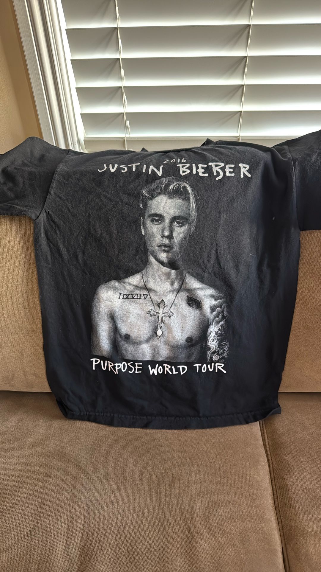 Justin Beiber Purpose Tour T Shirt