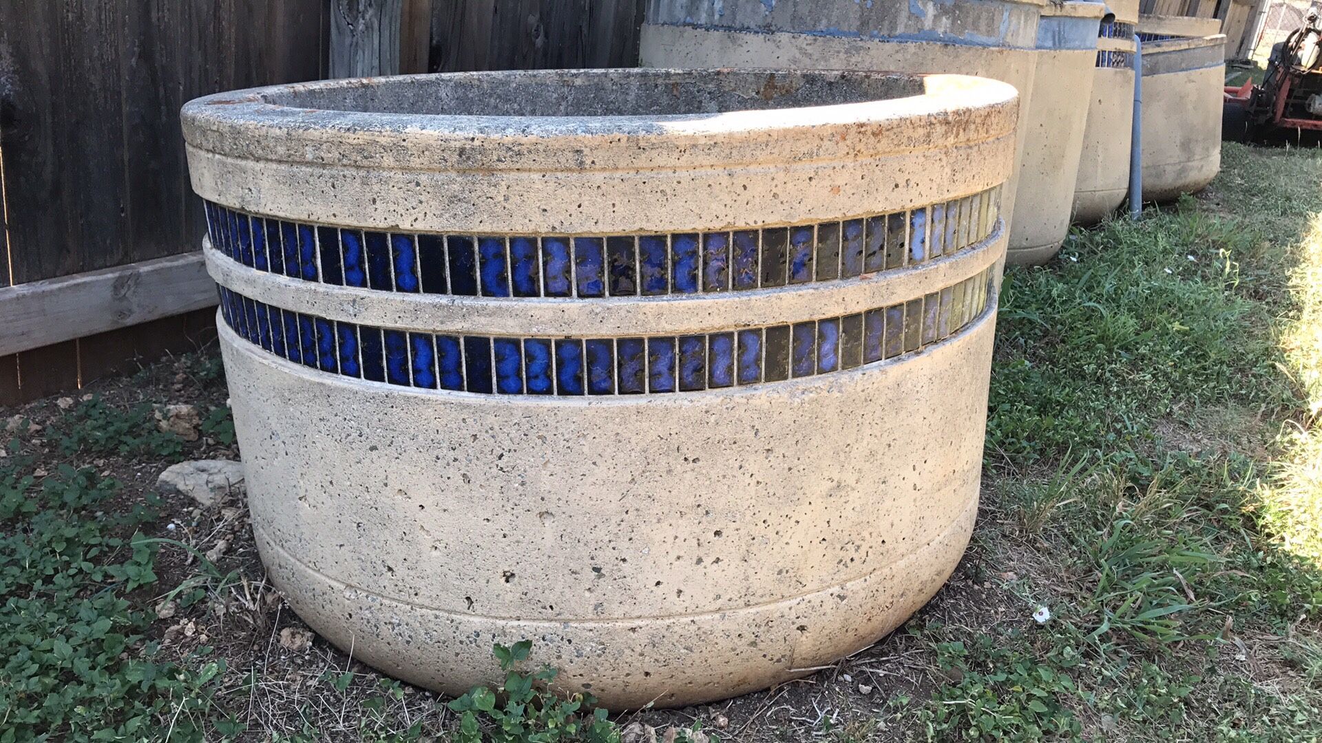 Concrete planters - xtra large 5 for $1,000