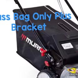 New Murray Rear Lawn Mower Grass Catcher Bag & Bracket Lot